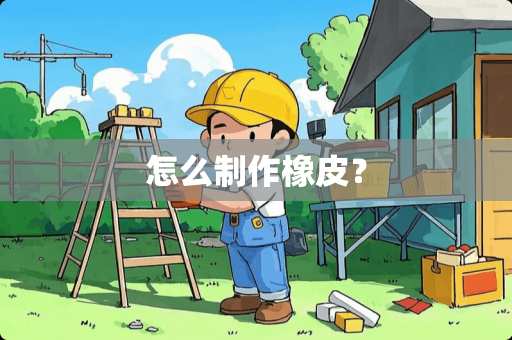 怎么制作橡皮？