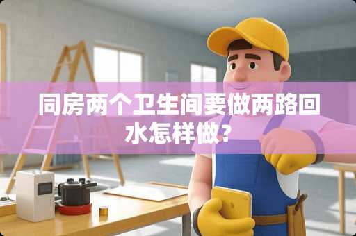 同房两个卫生间要做两路回水怎样做？