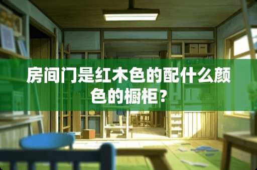 房间门是红木色的配什么颜色的橱柜？