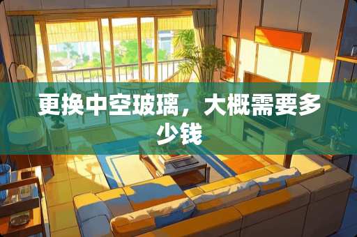 更换中空玻璃，大概需要多少钱