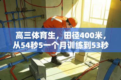 高三体育生，田径400米，从54秒5一个月训练到53秒有什么技巧？急求