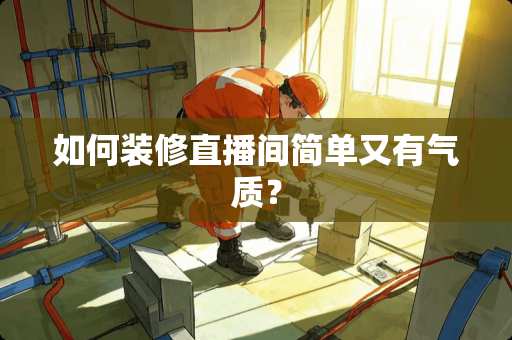 如何装修直播间简单又有气质？