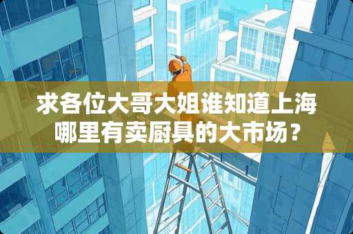求各位大哥大姐谁知道上海哪里有卖厨具的大市场？