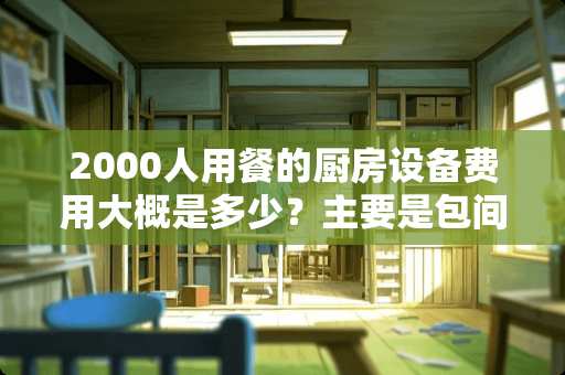 2000人用餐的厨房设备费用大概是多少？主要是包间和宴会用~