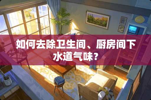 如何去除卫生间、厨房间下水道气味？