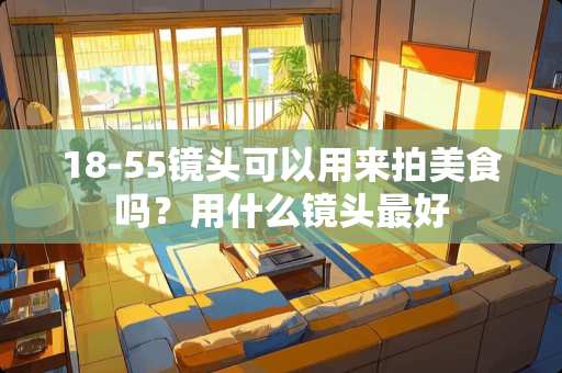 18-55镜头可以用来拍美食吗？用什么镜头最好