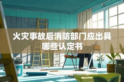 火灾事故后消防部门应出具哪些认定书