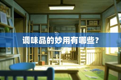 调味品的妙用有哪些？