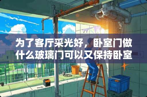为了客厅采光好，卧室门做什么玻璃门可以又保持卧室的私密性？