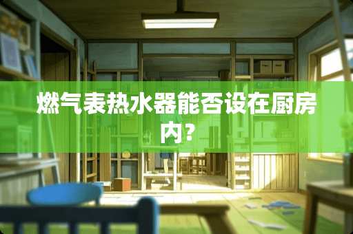 燃气表热水器能否设在厨房内？