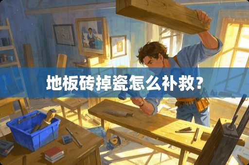 地板砖掉瓷怎么补救？