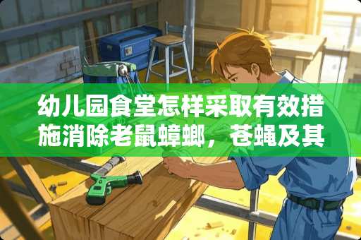 幼儿园食堂怎样采取有效措施消除老鼠蟑螂，苍蝇及其他有害物