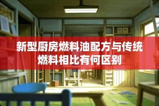 新型厨房燃料油配方与传统燃料相比有何区别