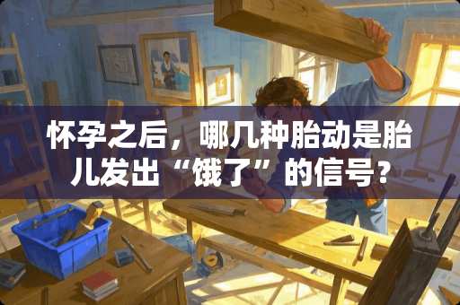 怀孕之后，哪几种胎动是胎儿发出“饿了”的信号？