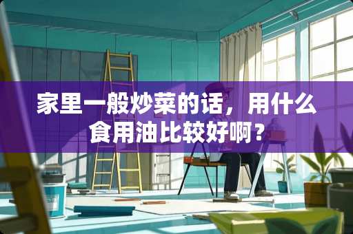 家里一般炒菜的话，用什么食用油比较好啊？