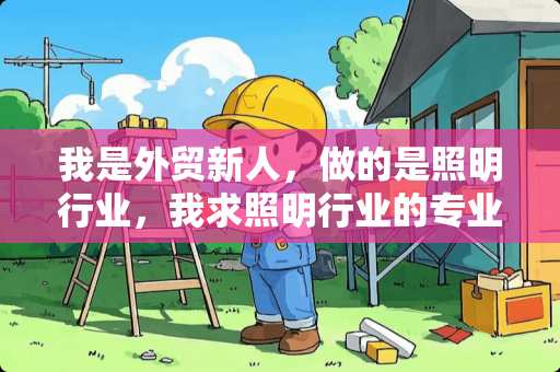 我是外贸新人，做的是照明行业，我求照明行业的专业英语及相关词汇。。。。