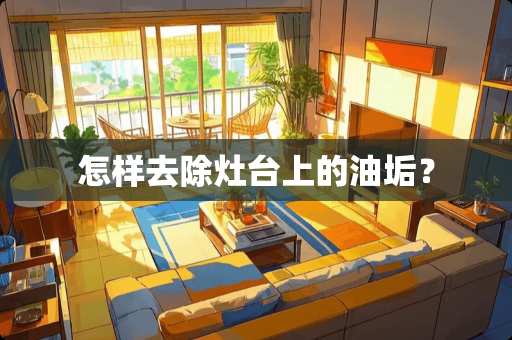 怎样去除灶台上的油垢？