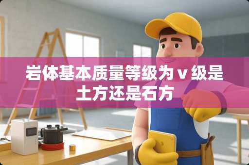 岩体基本质量等级为ⅴ级是土方还是石方