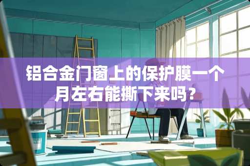 铝合金门窗上的保护膜一个月左右能撕下来吗？