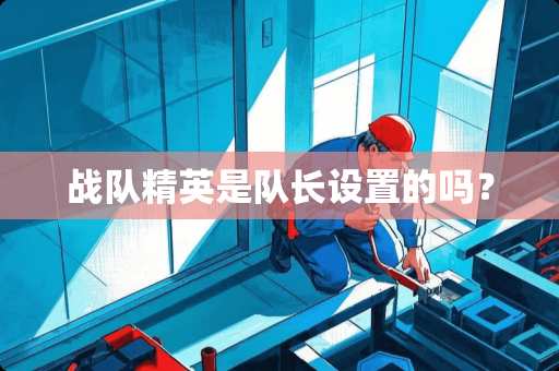 战队精英是队长设置的吗？