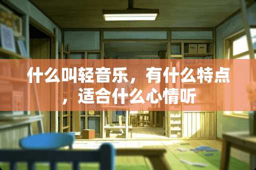 什么叫轻音乐，有什么特点，适合什么心情听