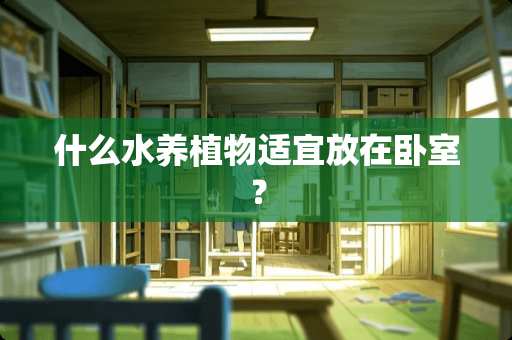 什么水养植物适宜放在卧室？