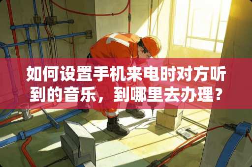 如何设置手机来电时对方听到的音乐，到哪里去办理？谢谢！