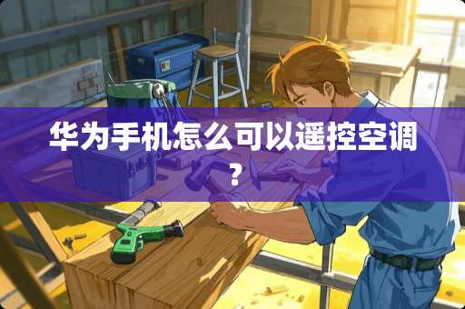 华为手机怎么可以遥控空调？