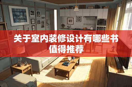 关于室内装修设计有哪些书值得推荐