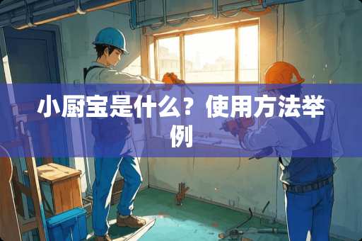小厨宝是什么？使用方法举例
