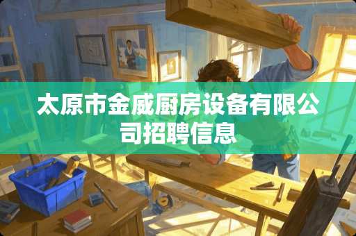 太原市金威厨房设备有限公司招聘信息