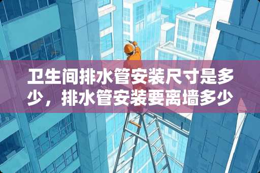 卫生间排水管安装尺寸是多少，排水管安装要离墙多少合适？