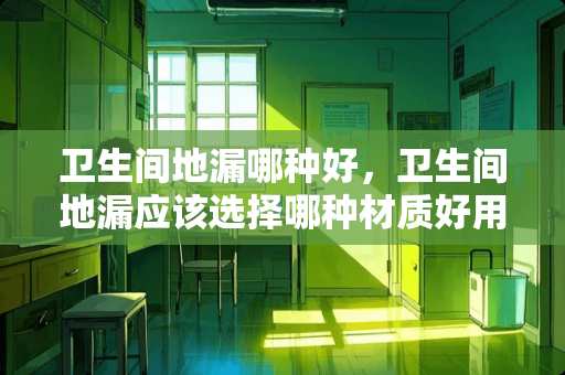 卫生间地漏哪种好，卫生间地漏应该选择哪种材质好用？