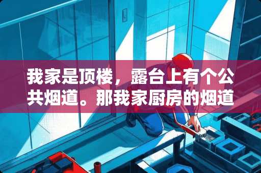 我家是顶楼，露台上有个公共烟道。那我家厨房的烟道是什么结构呢？