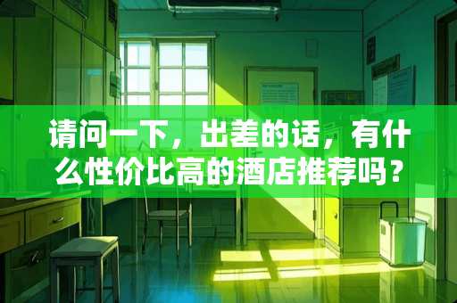 请问一下，出差的话，有什么性价比高的酒店推荐吗？