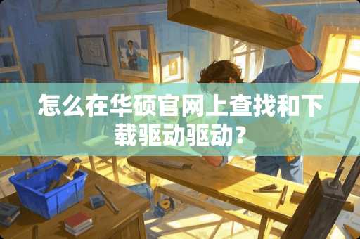 怎么在华硕官网上查找和下载驱动驱动？