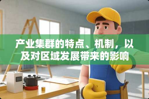 产业集群的特点、机制，以及对区域发展带来的影响
