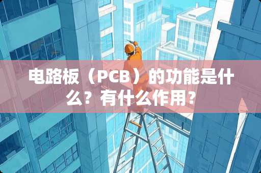 电路板（PCB）的功能是什么？有什么作用？