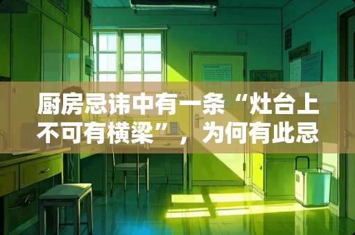 厨房忌讳中有一条“灶台上不可有横梁”，为何有此忌讳呢？