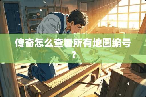 传奇怎么查看所有地图编号？