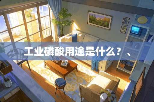 工业磷酸用途是什么？、