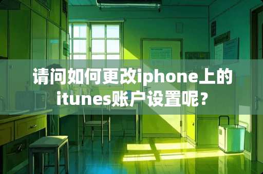 请问如何更改iphone上的itunes账户设置呢？
