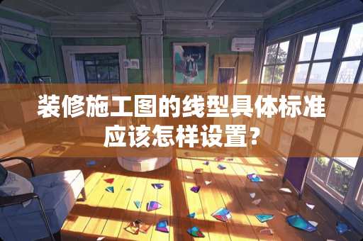 装修施工图的线型具体标准应该怎样设置？