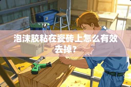 泡沫胶粘在瓷砖上怎么有效去掉？