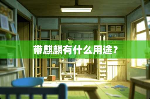 带麒麟有什么用途？