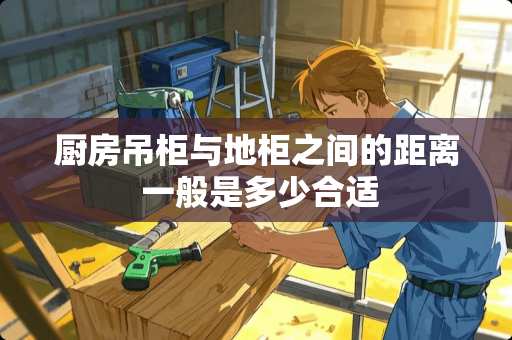 厨房吊柜与地柜之间的距离 一般是多少合适