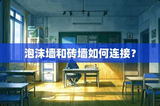 泡沫墙和砖墙如何连接？