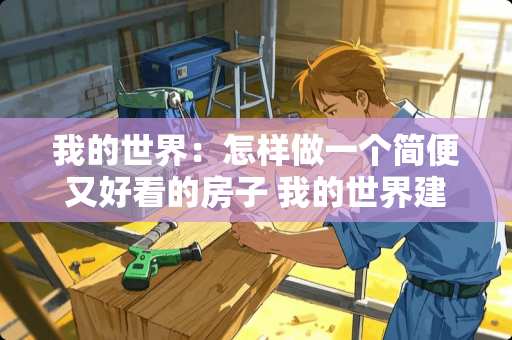 我的世界：怎样做一个简便又好看的房子 我的世界建筑小教程