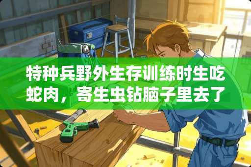 特种兵野外生存训练时生吃蛇肉，寄生虫钻脑子里去了怎么办？