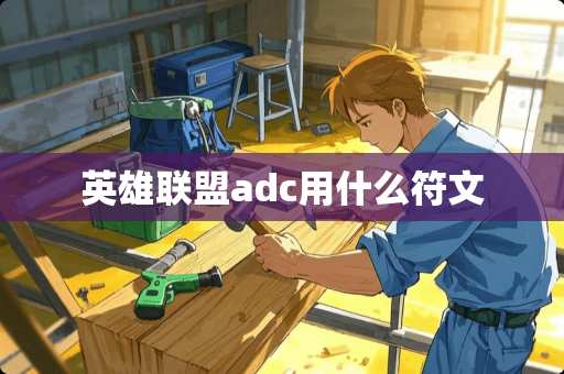 英雄联盟adc用什么符文